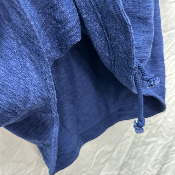 Anthropologie Daily Practice Afterglow Hooded Mini Dress Navy Size XS - Picture 6 of 8